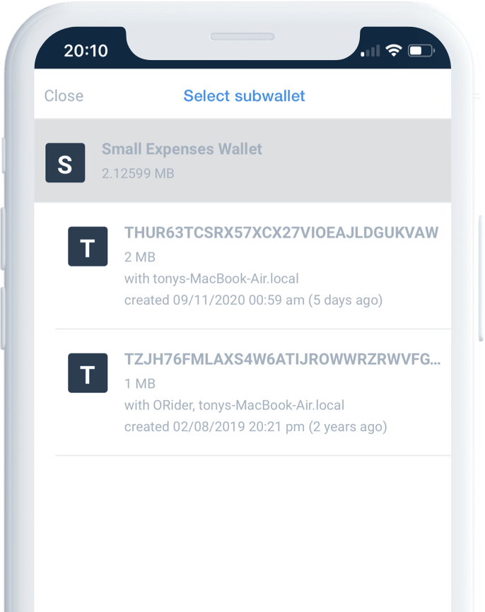 shared wallets